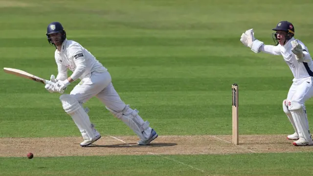 Durham batter Graham Clark