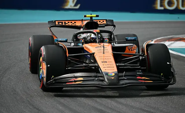 Lando Norris in Miami