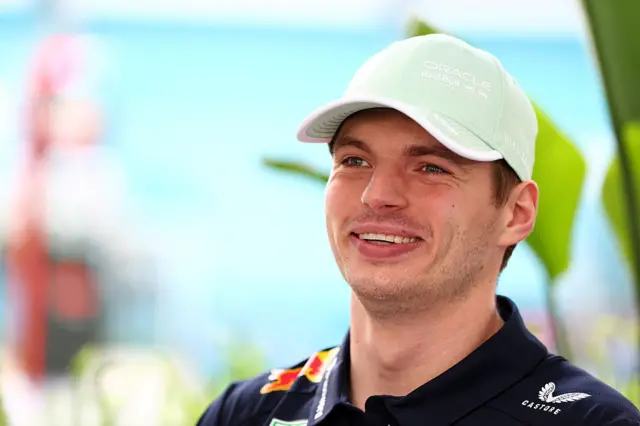 Max Verstappen in Miami