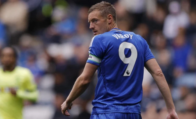 Leicester City's Jamie Vardy