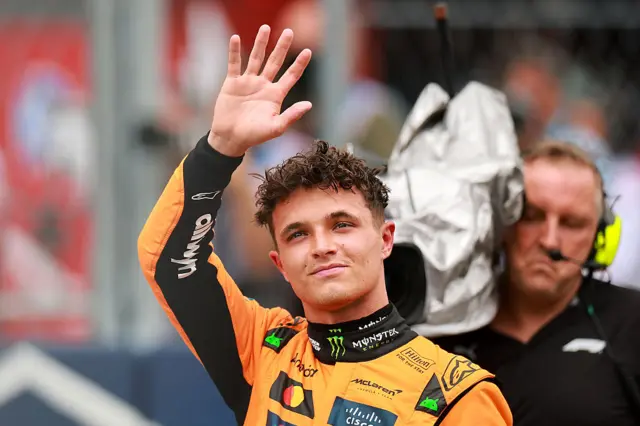 Lando Norris in Miami