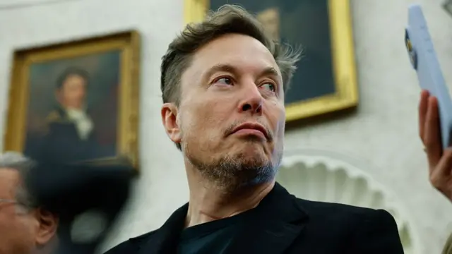 Elon Musk in the Oval Office