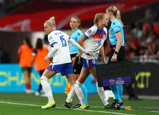 Greenwood comes on for Morgan
