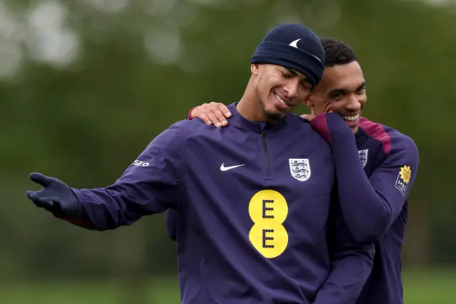 Jude Bellingham and Trent Alexander-Arnold