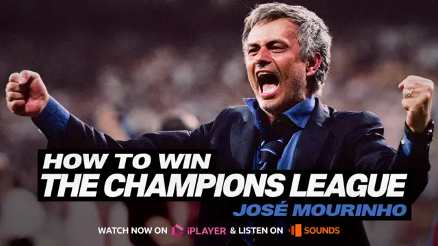 Jose Mourinho How to win the Champions League