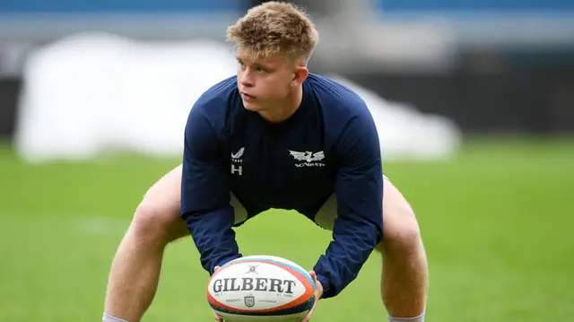 Archie Hughes in action