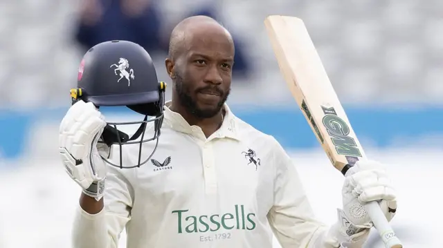 Daniel Bell-Drummond celebrates double century