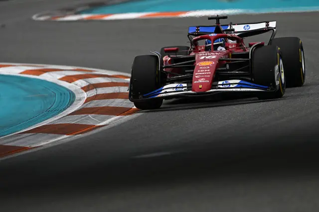 Charles Leclerc in Miami