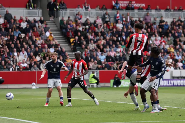 Schade scores for Brentford