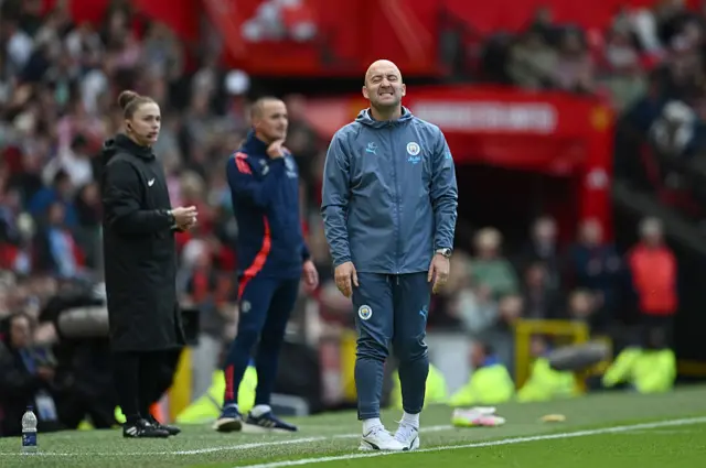 Man City's interim manager Nick Cushing