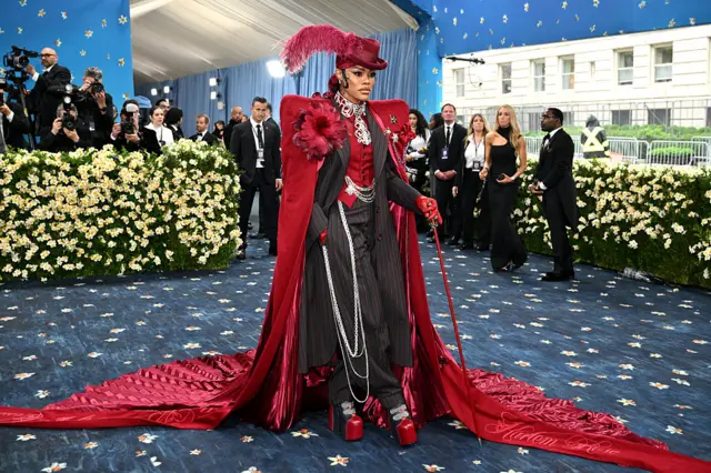 Teyana Taylor at the Met Gala