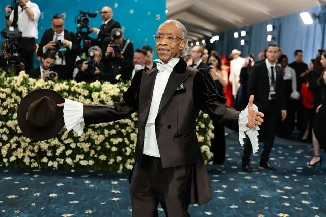 Al Sharpton at the Met Gala