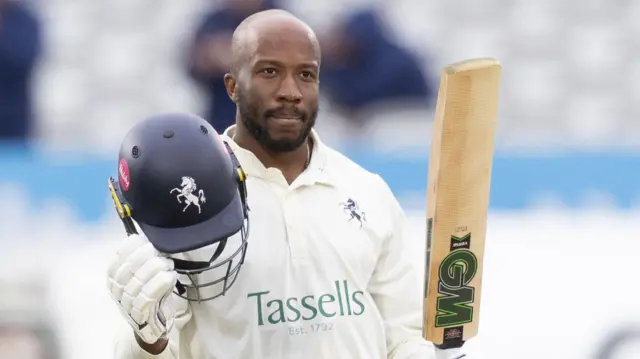Kent batsman Daniel Bell-Drummond