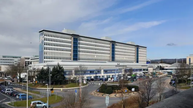 The 1,000-bed University Hospital of Wales in Cardiff was opened in 1971