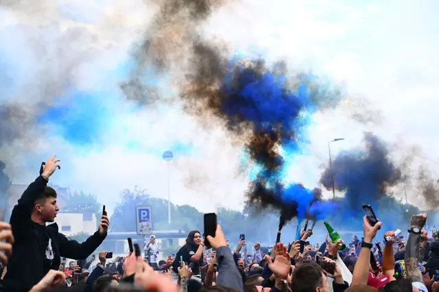 Inter fans