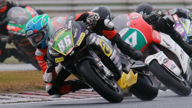Owen Jenner in action at the Sunflower Trophy