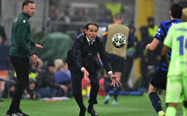 Inter Milan coach Simone Inzaghi