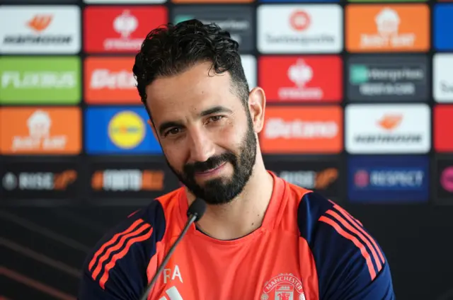 Manchester United manager Ruben Amorim