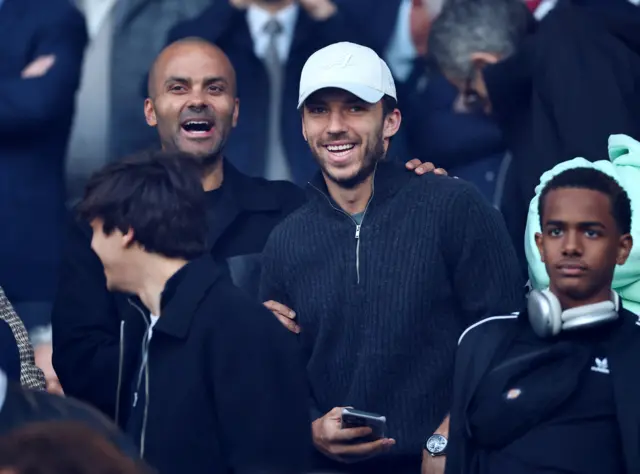 Tony Parker and Pierre Gasly