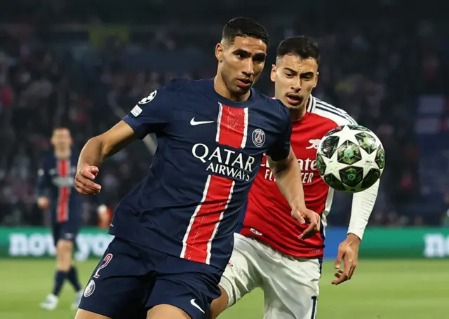 PSG v Arsenal