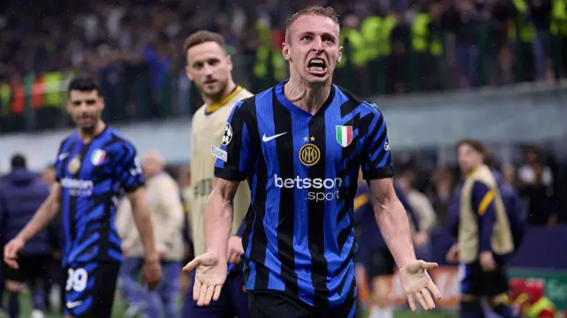 Inter Milan's Davide Frattesi