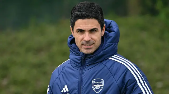 Arsenal manager Mikel Arteta