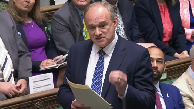 Ed Davey at PMQs