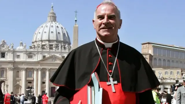 Cardinal Keith O'Brien in Rome in 2005