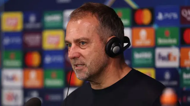 Barcelona manager Hansi Flick