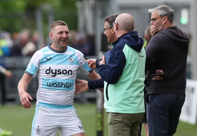 Finn Russell smiling