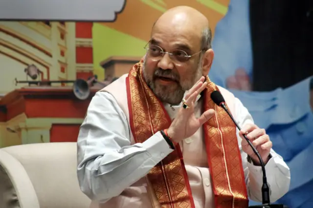 India's Home Minister Amit Shah chairs high-level meeting
