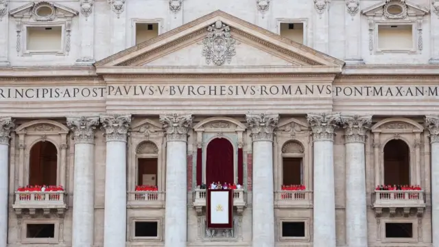 The balcony as seen from a distance