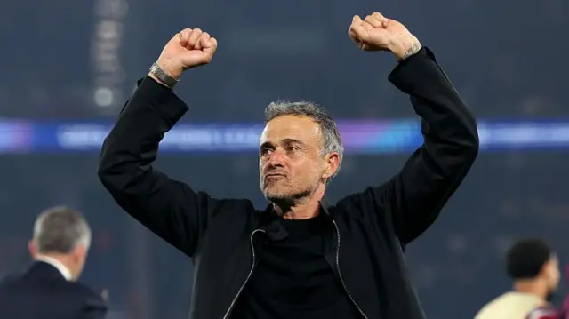PSG manager Luis Enrique