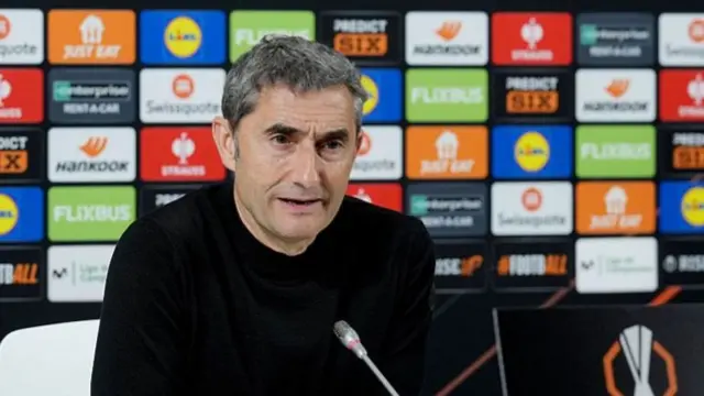 Athletic Club manager Ernesto Valverde