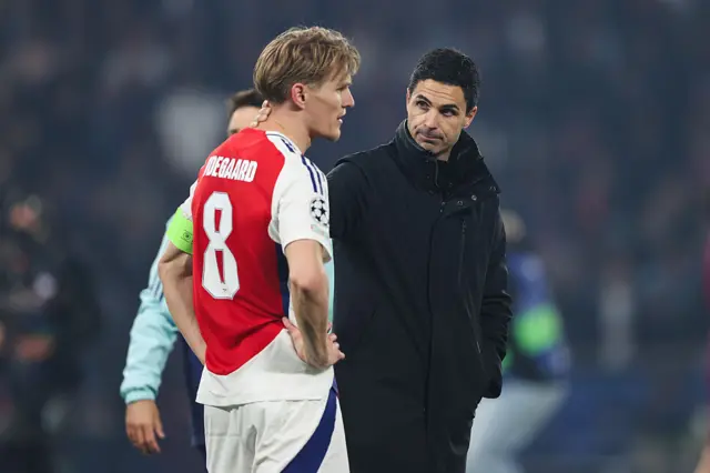 Arteta and Odegaard