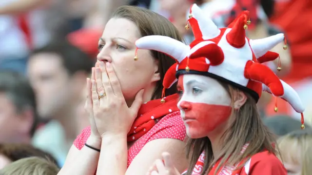 Bristol City fans at 2008 play-off final