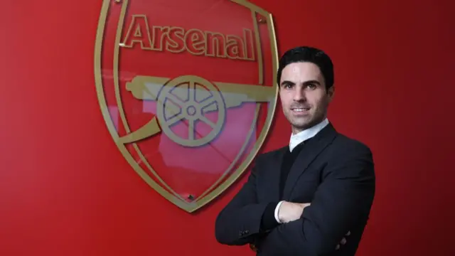 Arsenal manager Mikel Arteta in 2019