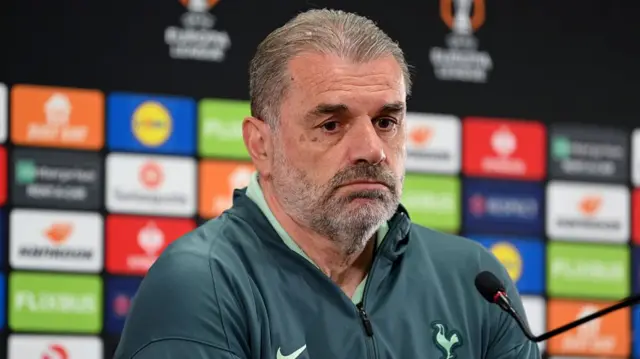 Tottenham manager Ange Postecoglou