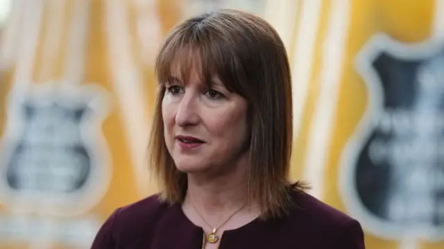 Rachel Reeves at Glenkinchie Whisky Distillery in Tranent, East Lothian on Wednesday