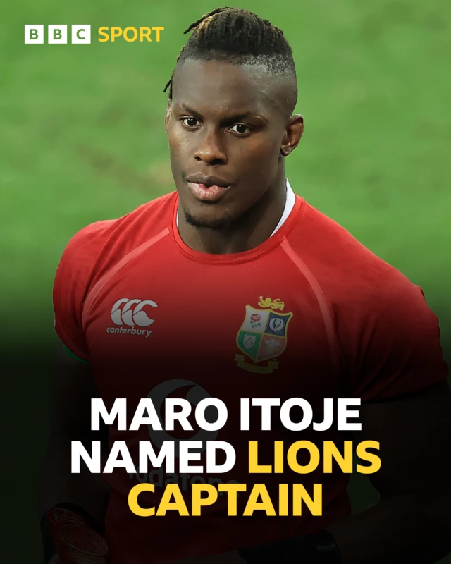 Maro Itoje graphic