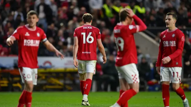 Rob Dickie sent off
