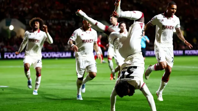 Sheffield United celebrate