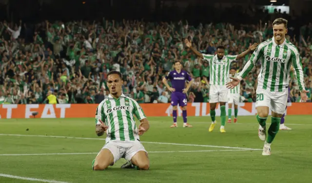 Antony scores for Real Betis