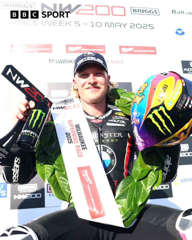 NW200 Superbike winner - Davey Todd