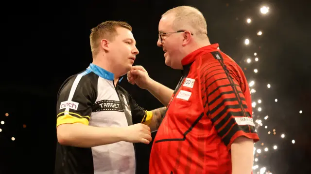 Chris Dobey and Stephen Bunting