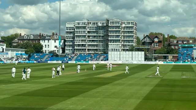 The scene at Hove