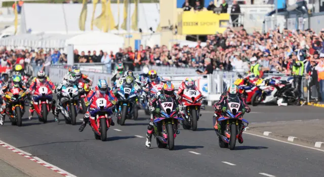 Start of the North West 200