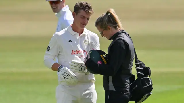 Nottinghamshire batsman Freddie McCann