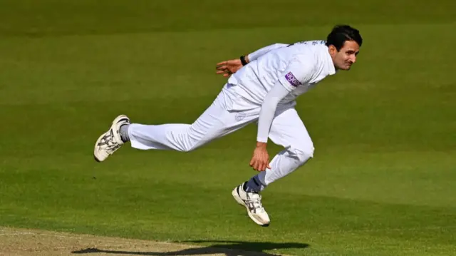 Former Hampshire seamer Mo Abbas