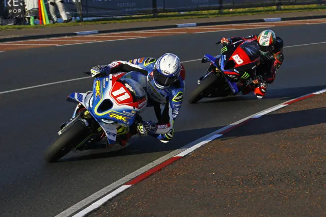 Conor Cummins and Peter Hickman